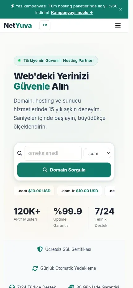 NetYuva temasının telefon ekranındaki görünümü.